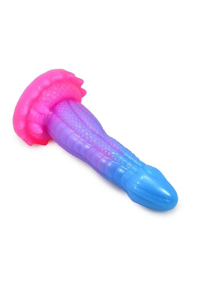 Kiotos Monstar Cox Bublynix Silicone Cock with Suction Cup - Blue/Pink - Image 3