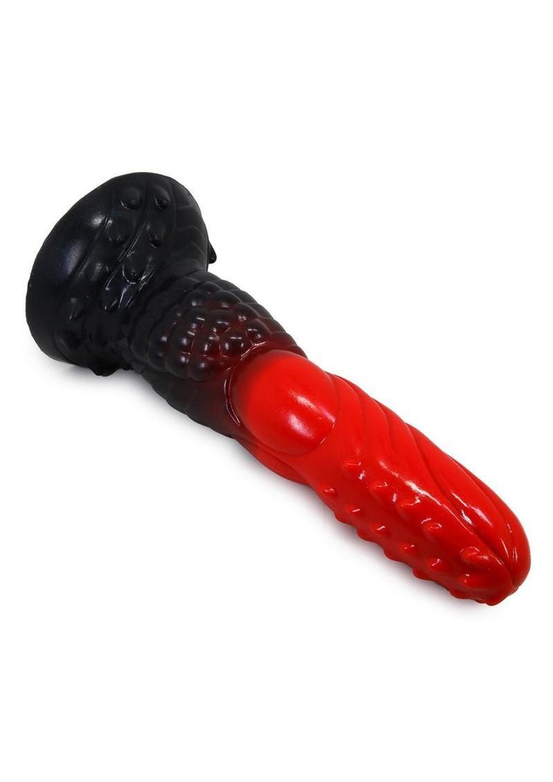 Kiotos Monstar Cox Redrex Silicone Cock with Suction Cup - Red/Blue