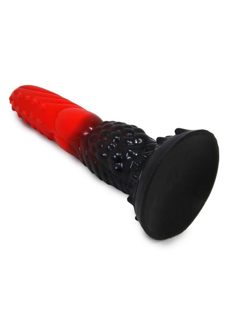 Kiotos Monstar Cox Redrex Silicone Cock with Suction Cup - Red/Blue - Image 4