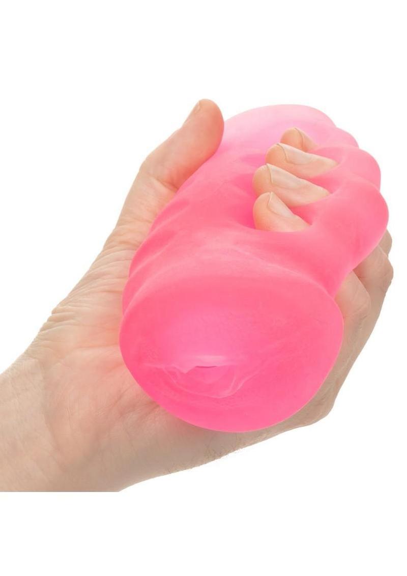 Pop Sock Grip N Stroke Masturbator - Large - Pink - Image 4