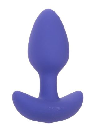 CalExotics Connect Tapered Probe Rechargeable Silicone App Compatible Anal Vibrator - Purple