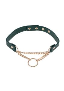 Sex and Mischief Indica Day Collar - Green/Gold