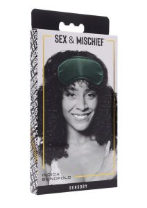Sex and Mischief Indica Blindfold - Green