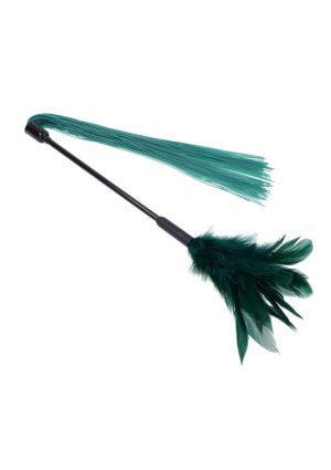 Sex and Mischief Indica Feather Tickler - Green