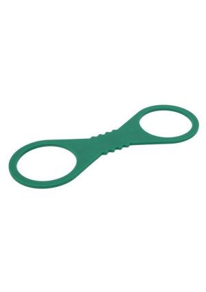 Sex and Mischief Indica Silicone Cuffs - Large - Green