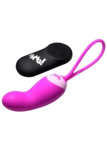 Bang Silicone Rechargeable Mini Vibrator with Remote Control - Purple