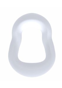 SwingO Curve Silicone Cock Ring - Clear