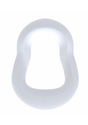 SwingO Curve Silicone Cock Ring - Clear