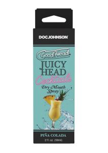 GoodHead Juicy Head Cocktails Dry Mouth Spray Boxed 2oz - Pina Colada
