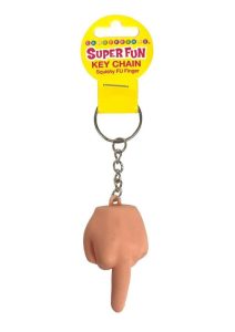 Last Fuck Squishy Middle Finger Key Chain