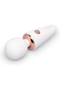 Le Wand Mini Vibe Silicone Micro Wand - White