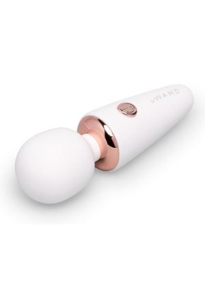 Le Wand Mini Vibe Silicone Micro Wand - White