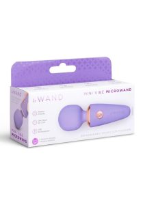 Le Wand Mini Vibe Silicone Micro Wand - Violet