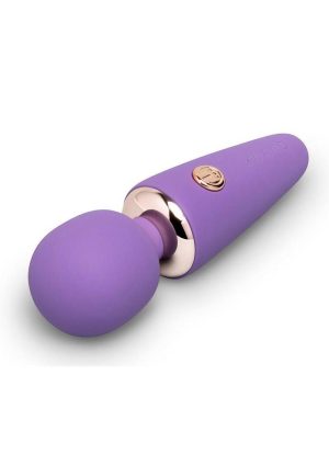 Le Wand Mini Vibe Silicone Micro Wand - Violet