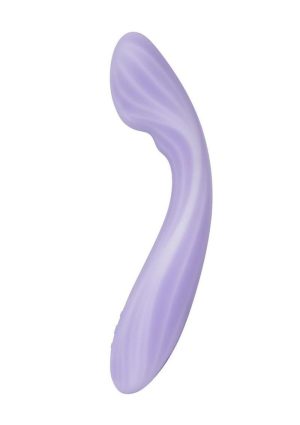 Svakom Margot Warming Rechargeable Silicone Dual Motor G-Spot Vibrator - Lavender