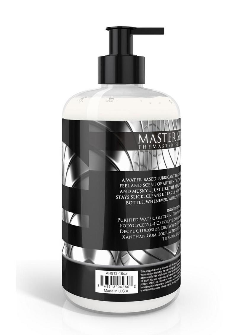 Master Series Jizz Cum Scented Water Based Lubricant 16oz - Image 3