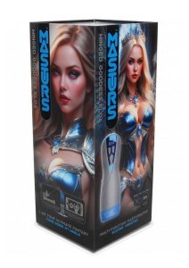 Masturs Eloa Winged Goddess Rechargeable Multi Function Masturbator - Gray