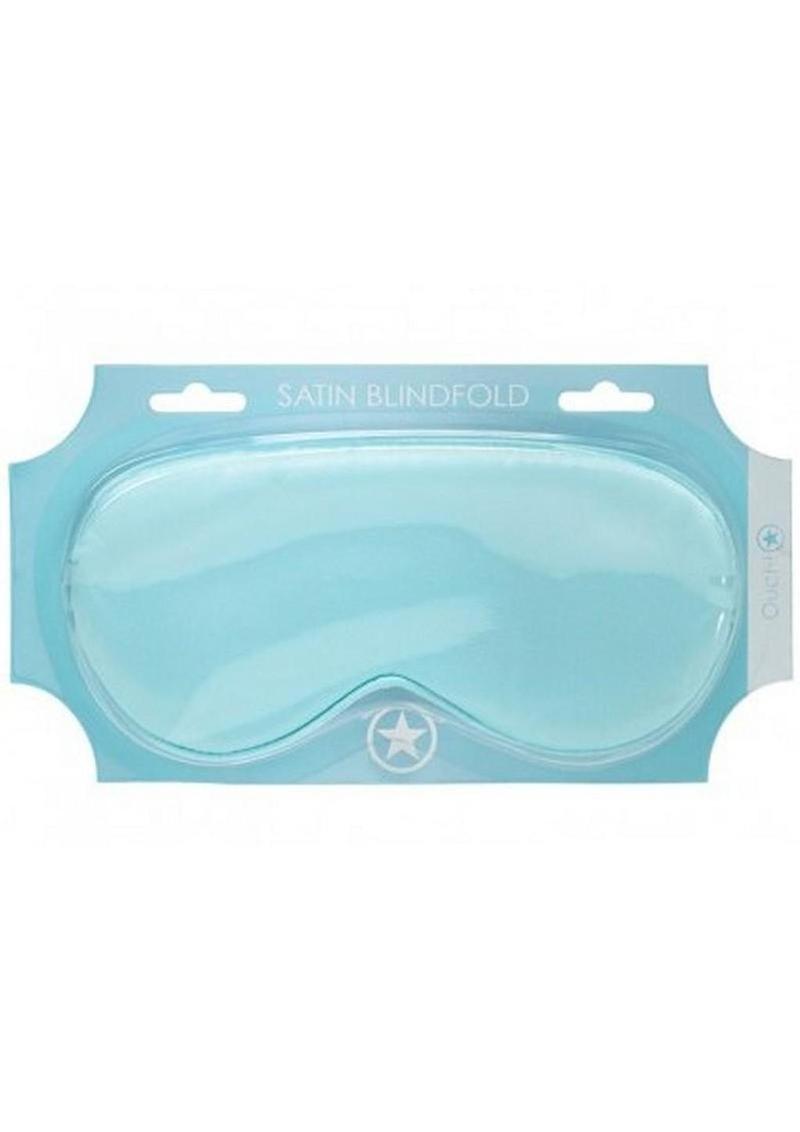 Ouch! Satin Mask - Powder Blue