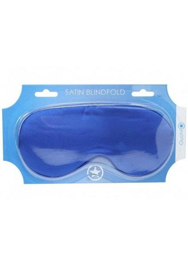 Ouch! Satin Mask - Royal Blue