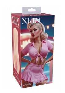 XKIN Pinup Darla Smashburger Small Masturbator - Pussy - Vanilla