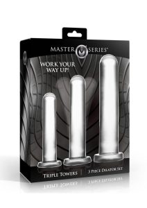 Master Series Triple Towers Dilator Set (3 Piece) - Clear
