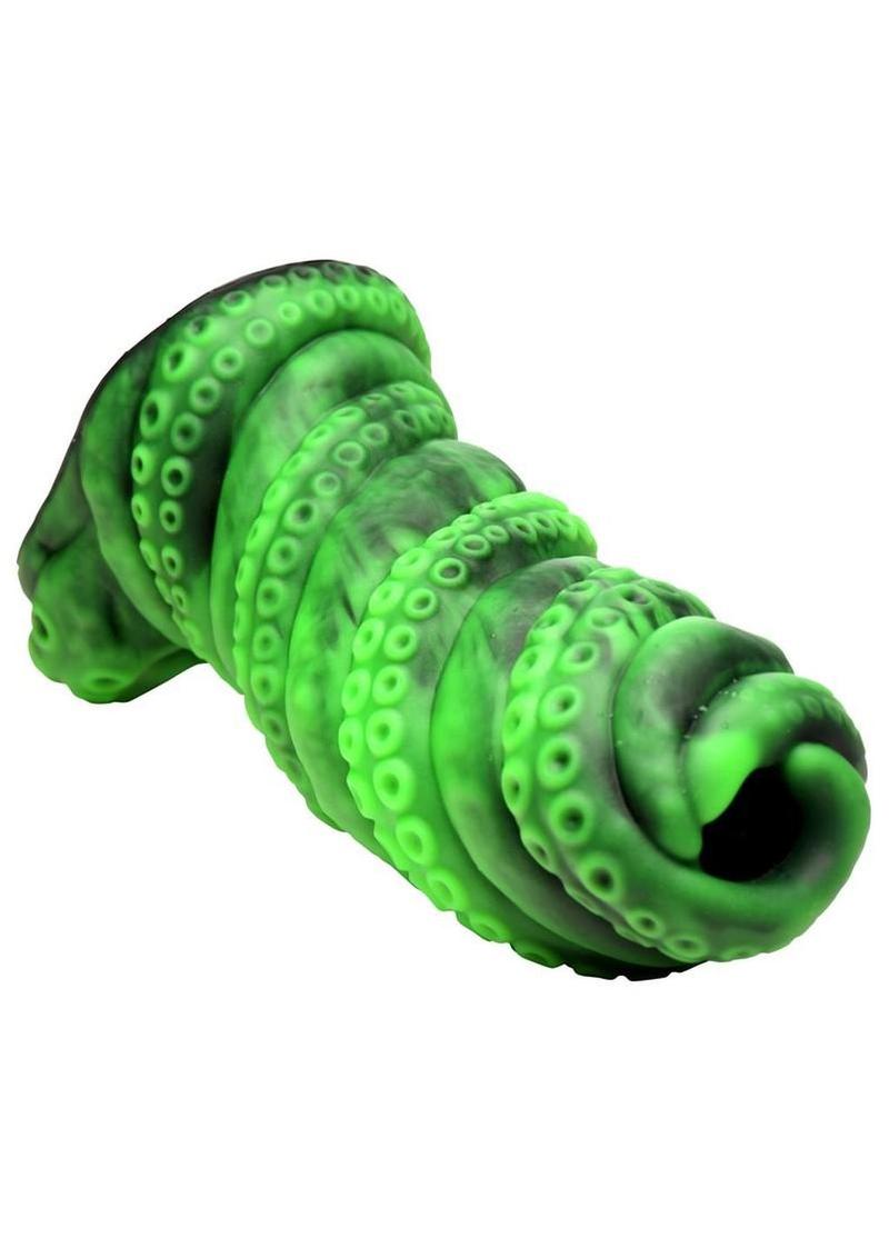 Creature Cocks Tenta Girth Silicone Penis Enhancer - Green/Black