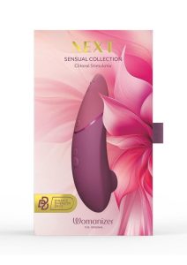 Womanizer Next Rechargeable Silicone 3D Pleasure Air Clitoral Stimulator - Dusty Pink