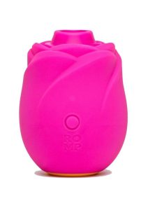 Romp Rose 2.0 Rechargeable Silicone Air Clitoral Stimulator - Pink/Yellow