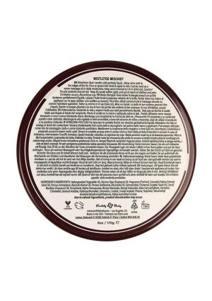 Earthly Body Hemp Seed 3 In 1 Massage Candle - Mistletoe Mischief 6oz