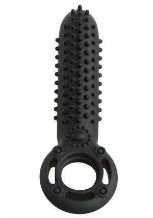 Screaming O OYeah Rechargeable Silicone Cock Ring - Black