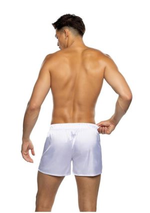 Playboy Burnout Bunny Boxer Briefs - Large - White/Black