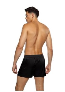 Playboy Burnout Bunny Boxer Briefs - 2XLarge - Black/White