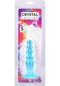Crystal Jellies Anal Delight Anal Plug 5in - Teal