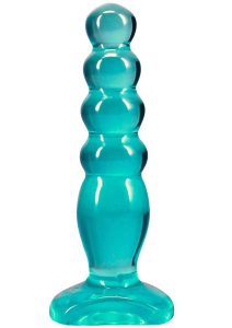 Crystal Jellies Anal Delight Anal Plug 5in - Teal