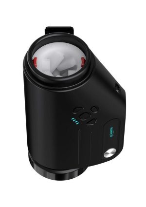 Kaotik Labs The Shotty App Control Rechargeable Stroker - Black/Blue