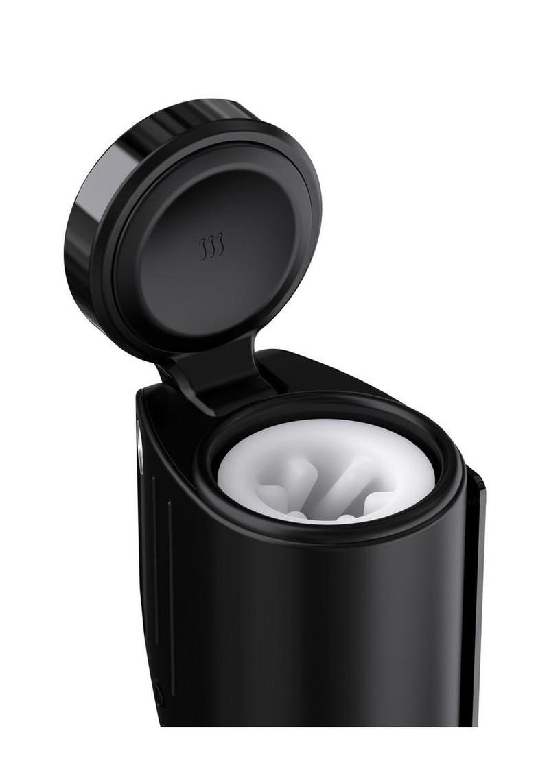 Kaotik Labs The Shotty App Control Rechargeable Stroker - Black/Blue - Image 3