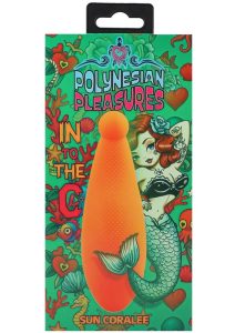 Polynesian Pleasures Into The C Sun Coralee Rechargeable Silicone Vibrator - Orange