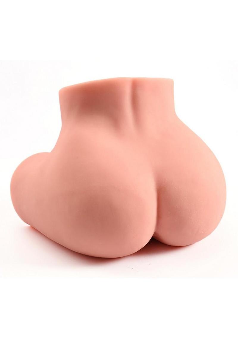 Stroker Kings Ultimate Booty Vibrating Masturbator with Remote - Vanilla - Image 4