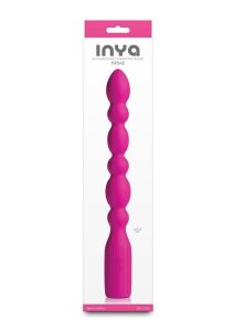 INYA Prime Rechargeable Silicone Vibrating Beads - Pink