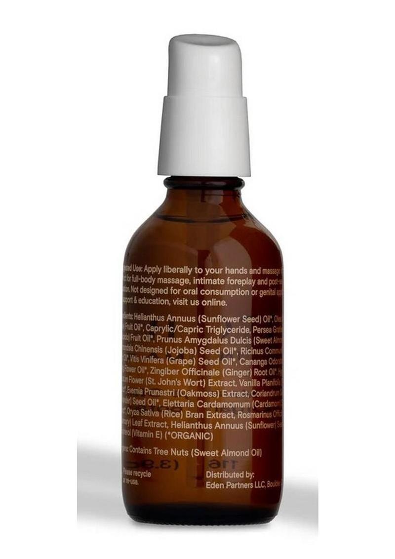 Foria Massage Oil with Organic Botanicals 3.9oz - Image 3