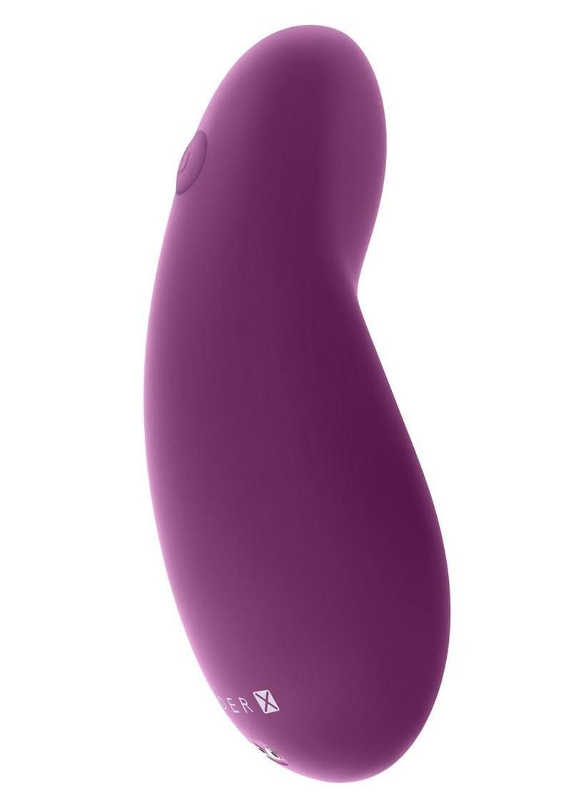 Gender X BJ Buddy Rechargeable Silicone Hand Vibrator- Purple