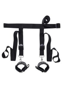 Edge Adjustable Door Restraints - Black