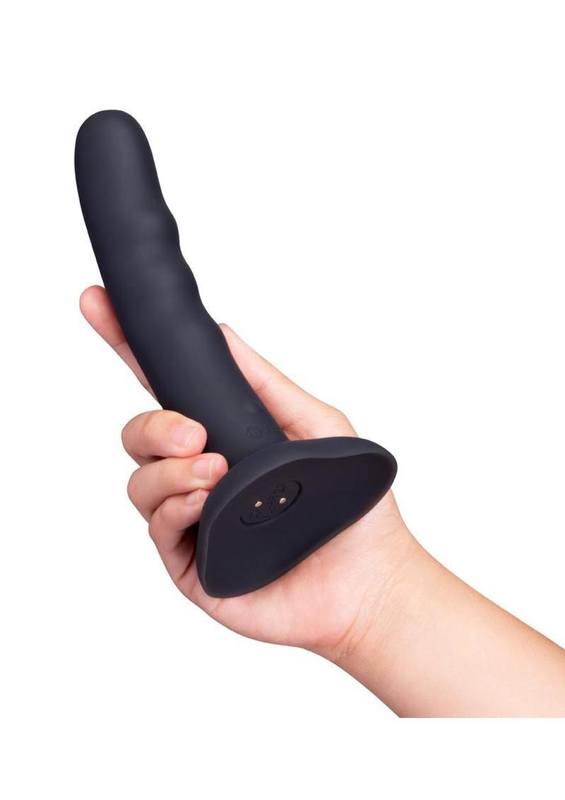 B-Vibe Strap-It-On Anal Silicone Training Kit - Black/Teal - Image 4