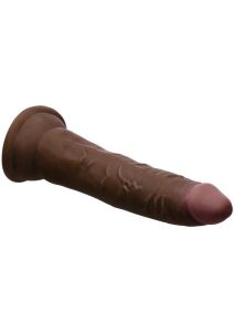 Jock Hard Core Triple Density Dildo 7in - Chocolate