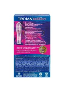 Trojan Double Ecstasy Condomns 10 Pack