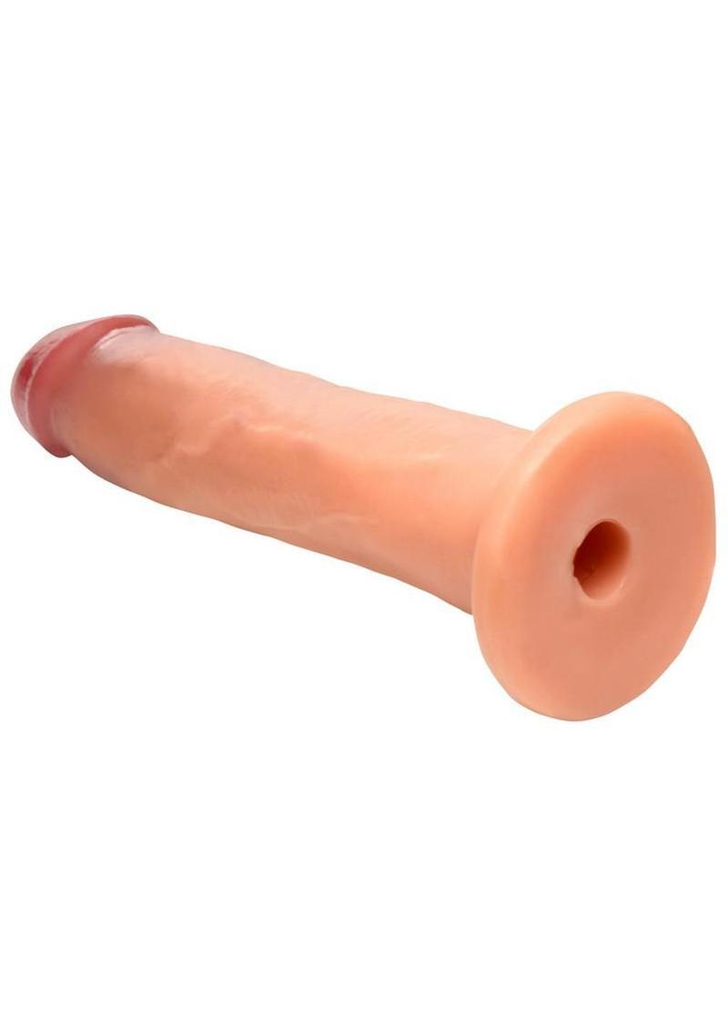 LoveBotz Cock Lock Realistic Dildo with Balls 9in - Vanilla - Image 4