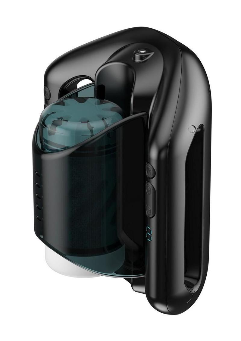 Kaotik Labs The Jetpack App Control Rechargeable Masturbator - Black/Blue - Image 3