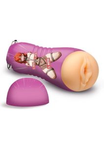 Hentai Fantasies Misato The Shibari Girl Vibrating Stroker - Pussy - Vanilla