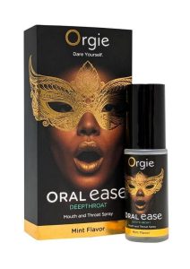 Orgie Oral Ease Deepthroat Spray - Mint  0.5floz