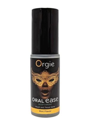 Orgie Oral Ease Deepthroat Spray - Mint  0.5floz